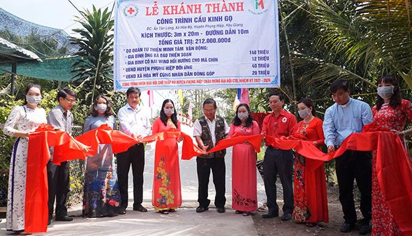 Hậu Giang: Khánh thành cầu Kinh Gọ