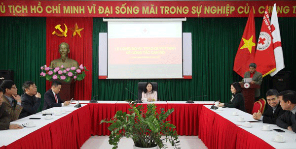 Trung ương Hội Chữ thập đỏ Việt Nam công bố các Quyết định về công tác cán  bộ
