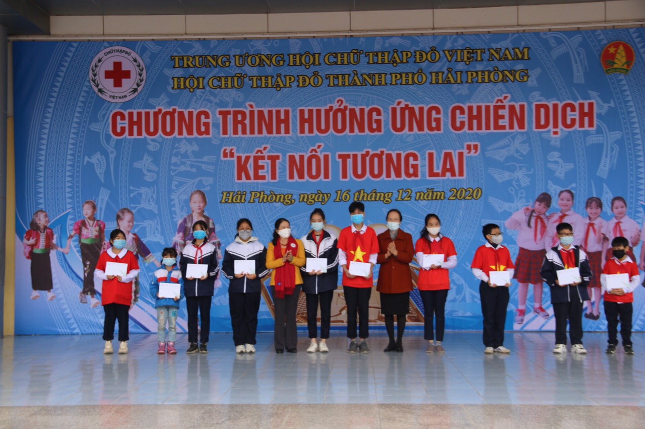 Hội Chữ thập đỏ TP.Hải Phòng: Hưởng ứng Chiến dịch “Kết nối tương lai”