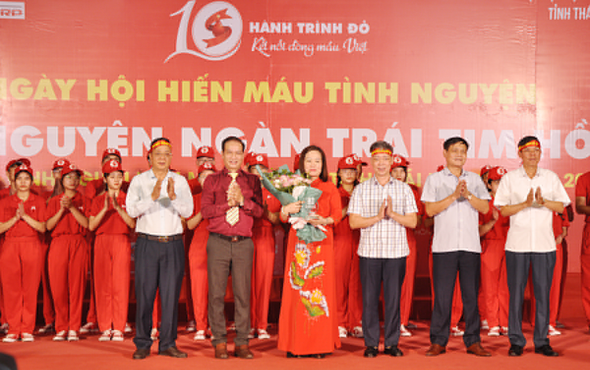 Thái Nguyên: Ngàn trái tim hồng đón “Hành trình Đỏ” năm 2022