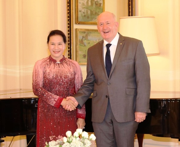 Chủ tịch Quốc hội Nguyễn Thị Kim Ngân hội kiến Toàn quyền Australia