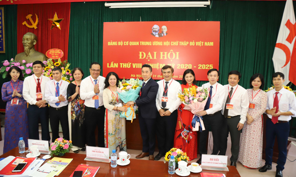Đại hội Đảng bộ Cơ quan Trung ương Hội Chữ thập đỏ Việt Nam lần thứ VIII: Đoàn kết tốt - Nêu gương tốt - Trách nhiệm cao