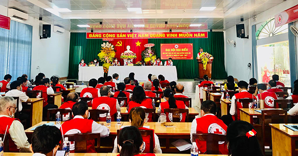 Đồng Nai: Hội Chữ thập đỏ huyện Xuân Lộc tổ chức Đại hội điểm nhiệm kỳ 2022 - 2027