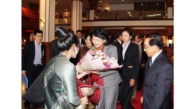 Phó Chủ tịch nước Đặng Thị Ngọc Thịnh thăm Tổng lãnh sự quán Việt Nam tại Luang Prabang Thứ Sáu, 22/06/2018, 21:14:30