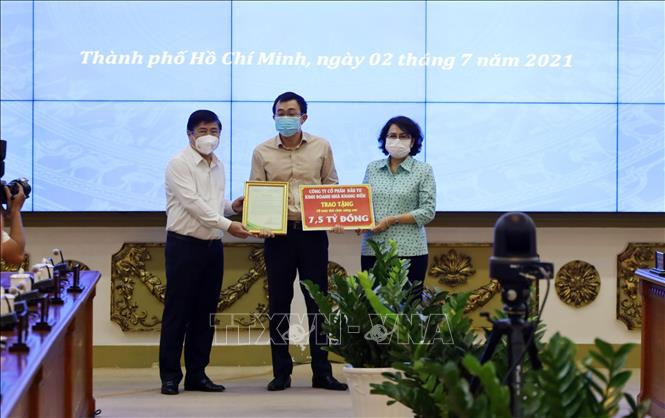 TP Hồ Chí Minh tiếp nhận hơn 279 tỷ đồng ủng hộ phòng, chống dịch COVID-19