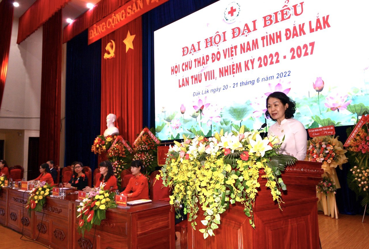 Hội Chữ thập đỏ tỉnh Đắk Lắk: Đoàn kết - nhân ái - vì sự nghiệp nhân đạo