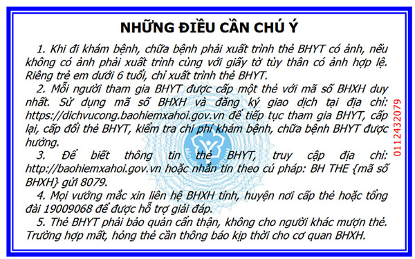 BHXH TP.HCM thực hiện in, cấp thẻ BHYT mẫu mới