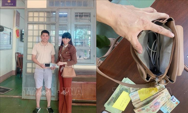 Lan tỏa hành động đẹp - nhặt được của rơi, trả lại người đánh mất