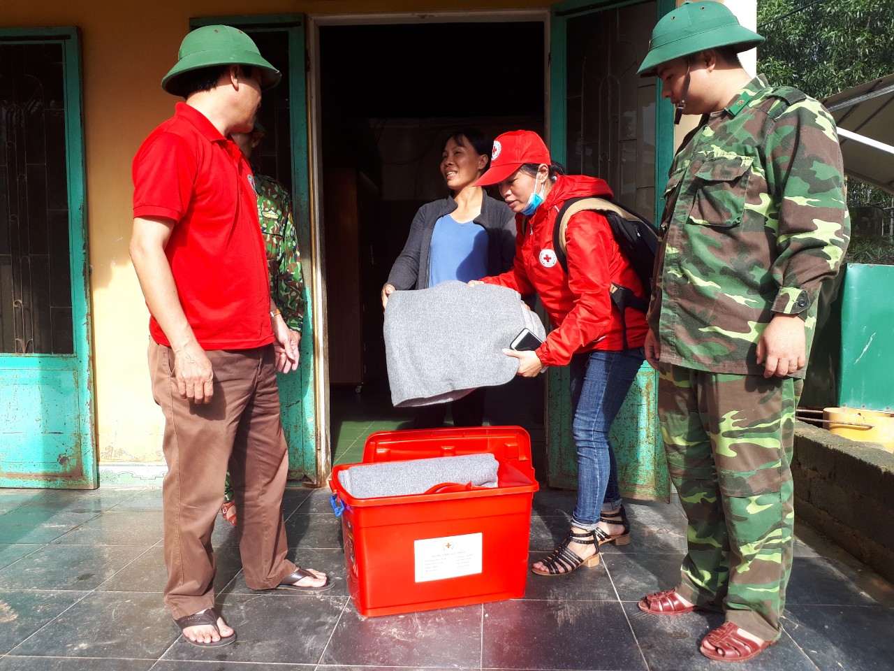 Quảng Bình: Triển khai cứu trợ nhân dân từ nguồn hỗ trợ đợt 2 của Trung ương Hội CTĐ Việt Nam