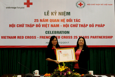 Kỷ niệm 25 năm quan hệ đối tác giữa Hội CTĐ Việt Nam – Hội CTĐ Pháp