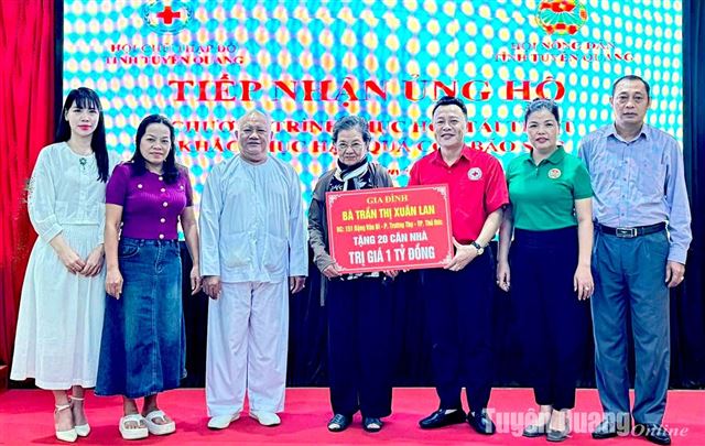 Tuyên Quang: Khởi công 78 căn “Nhà Nhân ái”