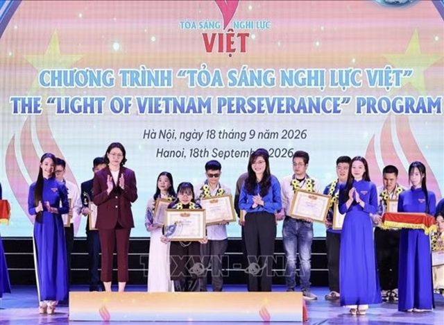 Tuyên dương 26 thanh niên khuyết tật tiêu biểu Tỏa sáng Nghị lực Việt 2026