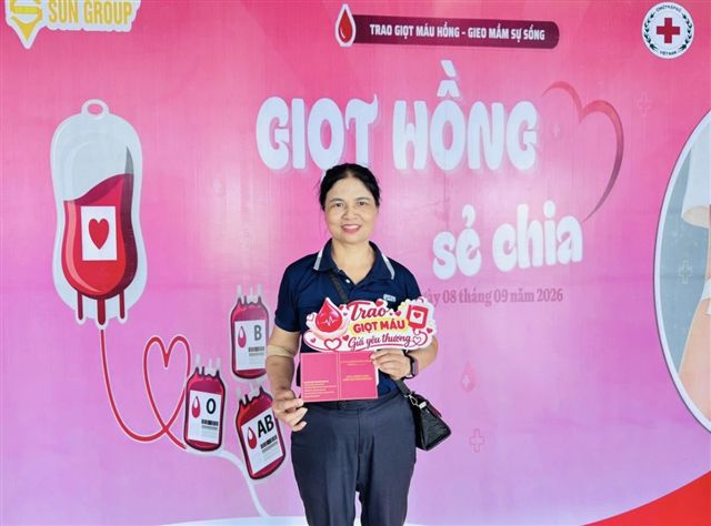 Người phụ nữ 52 tuổi với 46 lần trao gửi yêu thương đến cuộc đời