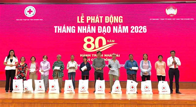 Khánh Hòa phát động Tháng Nhân đạo năm 2026