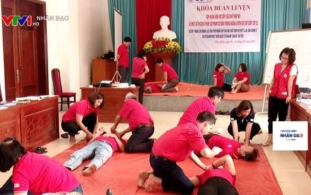 Nâng cao kiến thức, kỹ năng sơ cấp cứu trong công đồng VTV1 Ngày 3.10.2022