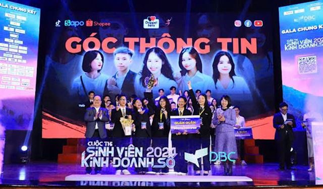 Gala Chung kết Cuộc thi Sinh viên Kinh doanh số 2024