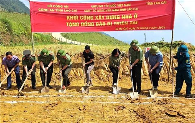 Hỗ trợ xây nhà cho người nghèo - chủ trương nghĩa tình của Bộ Công an