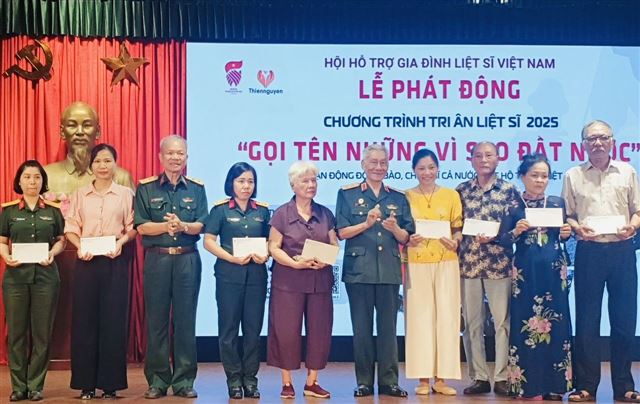 Phát động Chương trình Tri ân liệt sĩ “Gọi tên những vì sao đất nước - 2025”