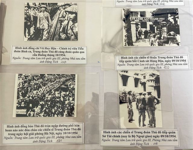 Trưng bày gần 200 hình ảnh, tài liệu lưu trữ quốc gia về sự kiện tiếp quản Thủ đô