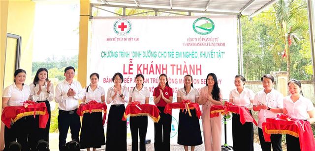 Quảng Trị: Khánh thành bếp ăn bán trú Trường Mầm non Sen Thủy