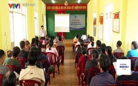 Công tác tuyên truyền BHXH BHYT cho người dân ở Gia Lai VTV1 Ngày 17.4.2023