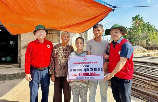 Quảng Ninh: Chung tay hỗ trợ người dân khắc phục hậu quả bão Yagi