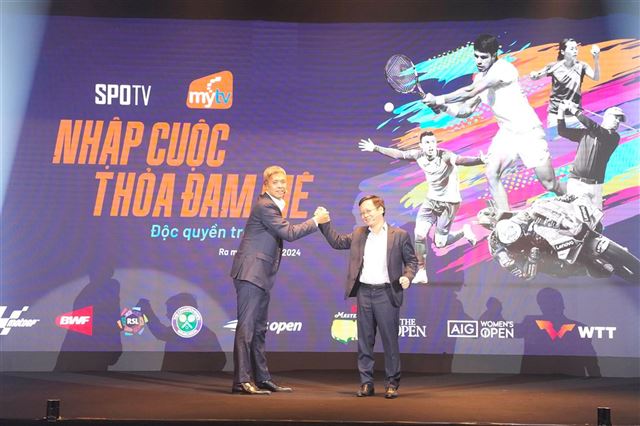 Ra mắt kênh thể thao quốc tế SPORTV và SPOTV2
