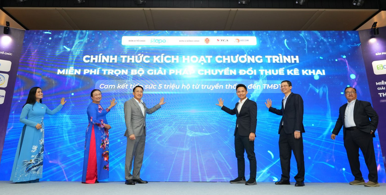 Sapo miễn phí trọn bộ giải pháp chuyển đổi thuế kê khai cho 5 triệu hộ kinh doanh 