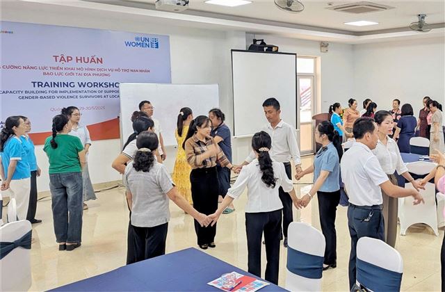 Thúc đẩy mô hình tích hợp hỗ trợ nạn nhân bạo lực giới tại Bắc Trung Bộ