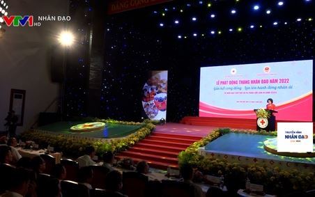 Tháng nhân đạo 2022 được triển khai trên toàn quốc trong tháng 5 VTV1 Ngày 9.5.2022
