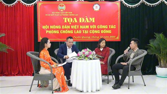Tọa đàm Hội Nông dân Việt Nam với công tác phòng chống lao tại cộng đồng diễn ra tại Tuyên Quang