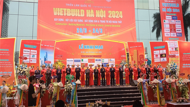 Khai mạc Triển lãm quốc tế Vietbuild Hà Nội 2024 lần 1
