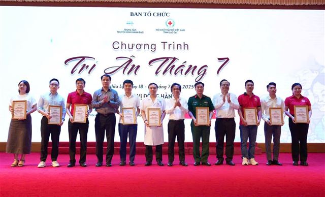 Chương trình “Tri ân tháng 7” tại Khu di tích lịch sử Căng và Đồn Nghĩa Lộ, tỉnh Lào Cai