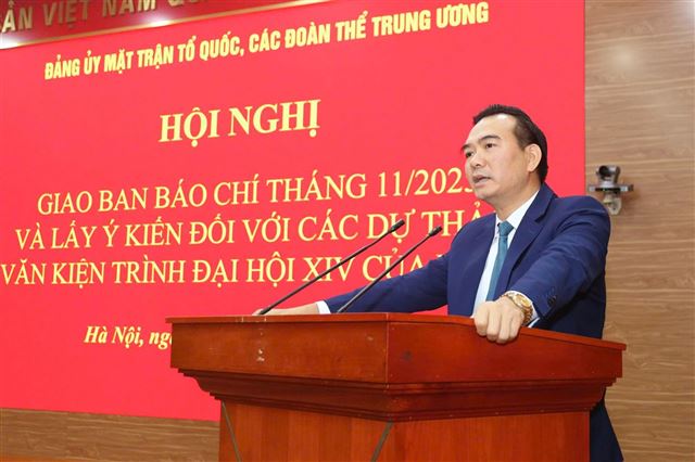 VẬN DỤNG TƯ TƯỞNG HỒ CHÍ MINH, TINH THẦN CHỈ ĐẠO CỦA TỔNG BÍ THƯ TÔ LÂM, NỐI DÀI TRUYỀN THỐNG 95 NĂM – ĐẢNG BỘ MẶT TRẬN TỔ QUỐC, CÁC ĐOÀN THỂ TRUNG ƯƠNG ĐẨY MẠNH XÂY KHỐI ĐẠI ĐOÀN KẾT TOÀN DÂN TỘC TRONG KỶ NGUYÊN MỚI