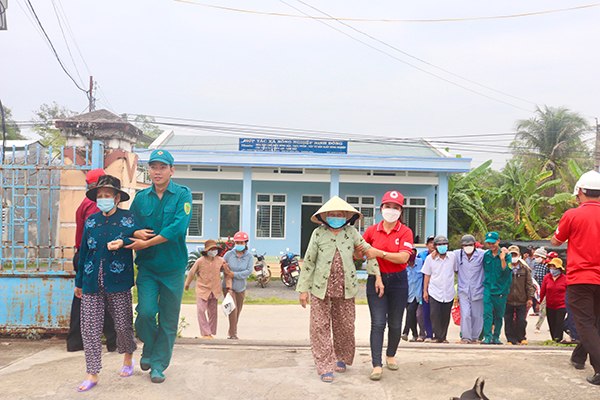 Khánh Hòa: Diễn tập Ứng phó khẩn cấp với bão năm 2022 - Ảnh 2.