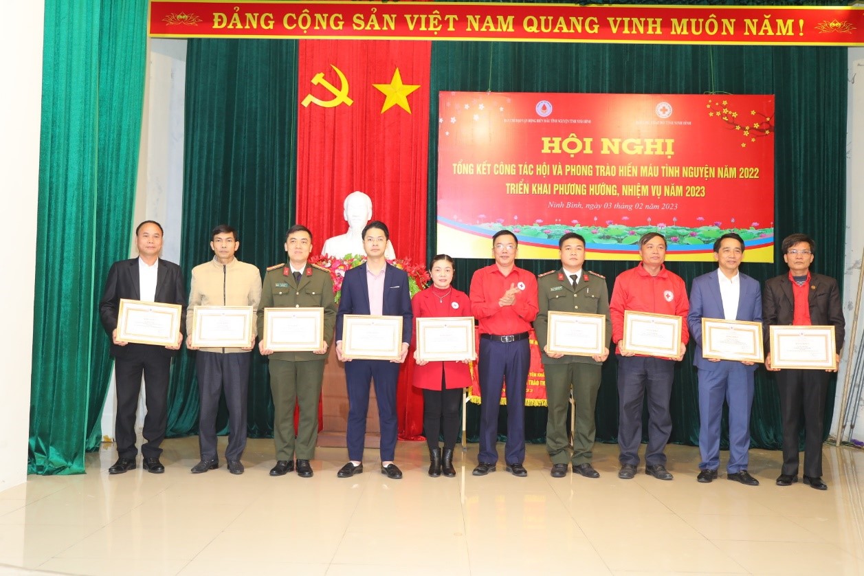 Ninh Bình: tổng kết công tác Hội và Phong trào hiến máu tình nguyện năm 2022 - Ảnh 2.