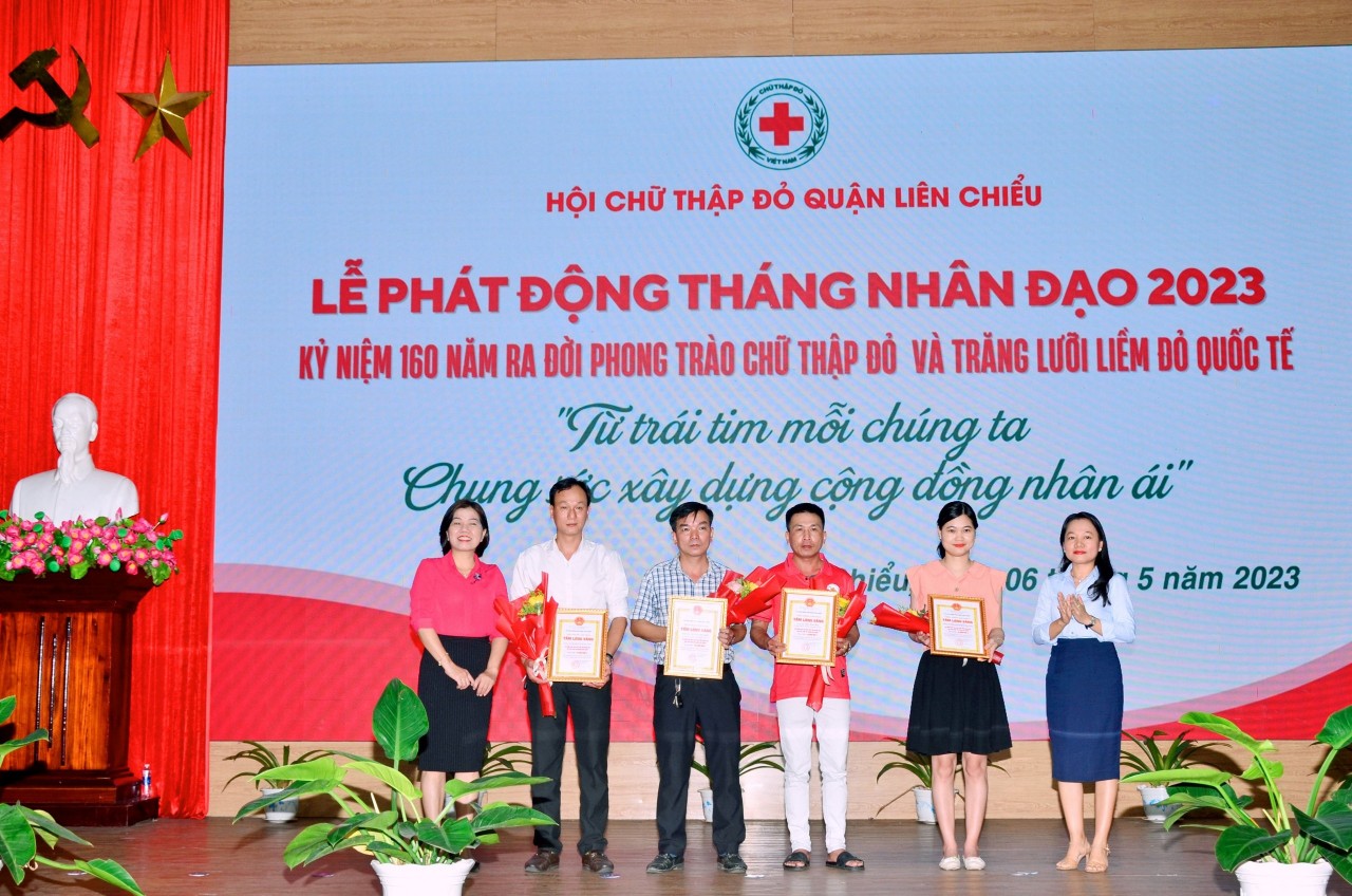 Quận Liên Chiểu (Đà Nẵng): Tổ chức Lễ phát động Tháng Nhân đạo năm 2023 - Ảnh 2.