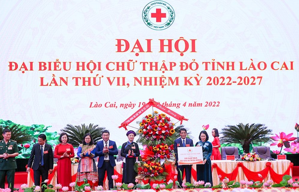 Hội Chữ thập đỏ tỉnh Lào Cai: Tích cực, chủ động thực hiện hiệu quả các hoạt động nhân đạo - Ảnh 5.