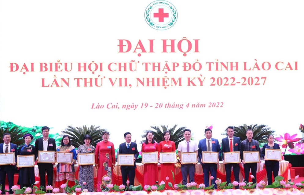 Hội Chữ thập đỏ tỉnh Lào Cai: Tích cực, chủ động thực hiện hiệu quả các hoạt động nhân đạo - Ảnh 6.