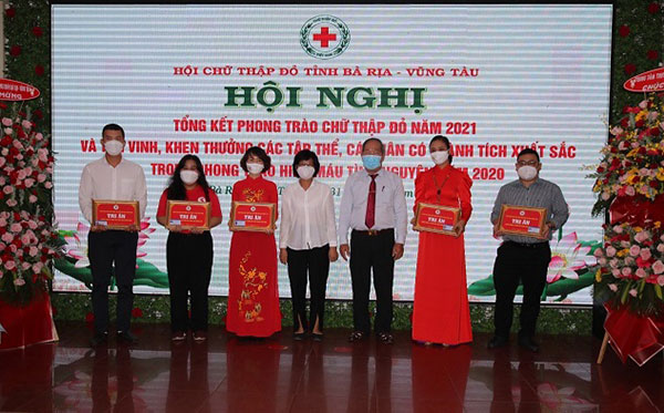 Bà Rịa – Vũng Tàu: Năm 2021, gần 42 tỷ đồng trợ giúp các hoạt động phong trào Chữ thập đỏ - Ảnh 2.