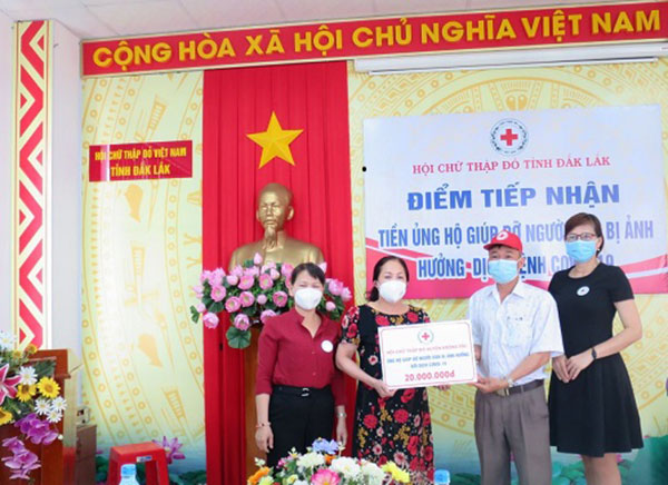 Đắk Lắk: Tăng cường các hoạt động nhân đạo hỗ trợ phòng, chống dịch Covid-19 - Ảnh 1.