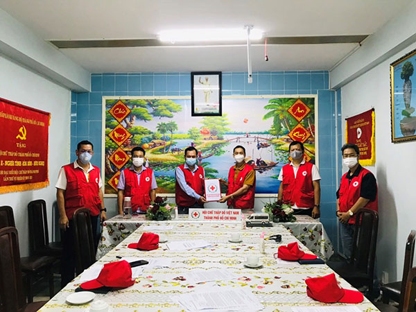 TP. Hồ Chí Minh: Thành lập các Đội tình nguyện viên Chữ thập đỏ hỗ trợ công tác chống dịch - Ảnh 1.