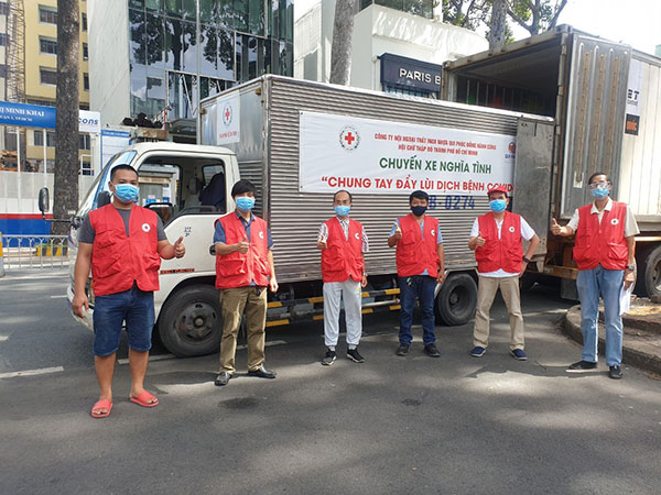 TP. Hồ Chí Minh: Thành lập các Đội tình nguyện viên Chữ thập đỏ hỗ trợ công tác chống dịch - Ảnh 2.