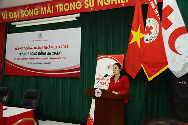 Phát động “Tháng Nhân đạo” năm 2021 - “Vì một cộng đồng an toàn” - Ảnh 3.