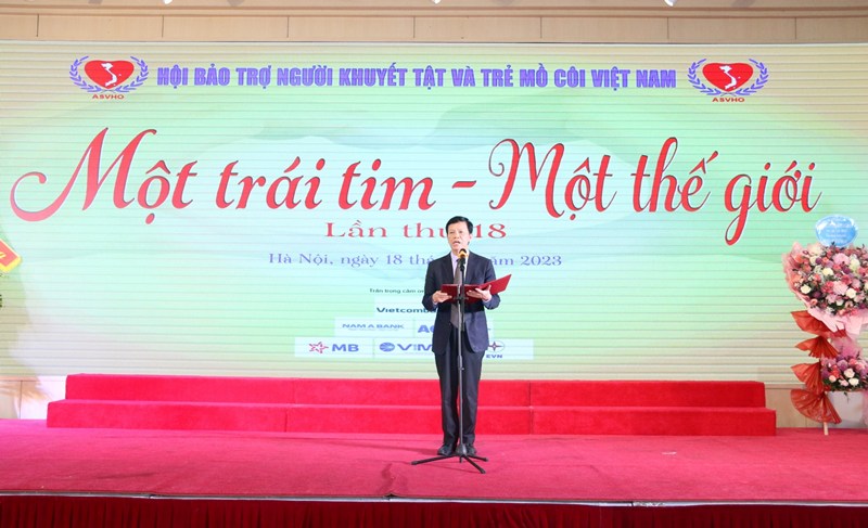 Nhiều hoạt động hỗ trợ người khuyết tật và trẻ mồ côi năm 2023 - Ảnh 1.