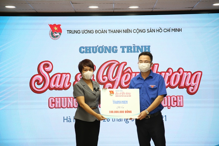 Trung ương Đoàn  tiếp tục đẩy mạnh Chương trình “San sẻ yêu thương, chung tay vượt qua đại dịch” - Ảnh 2.