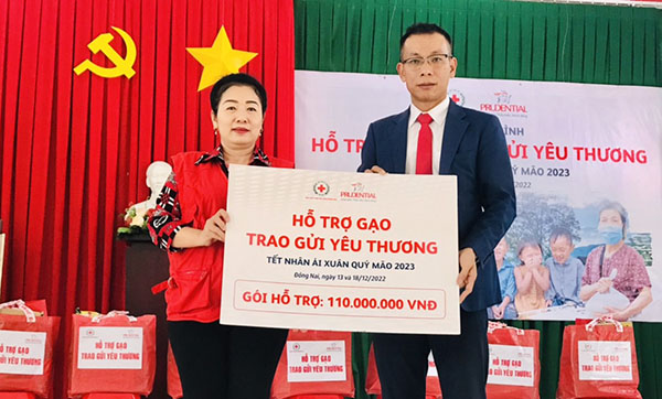 “Hỗ trợ gạo – Trao gửi yêu thương” tới người khó khăn ở Đồng Nai - Ảnh 2.