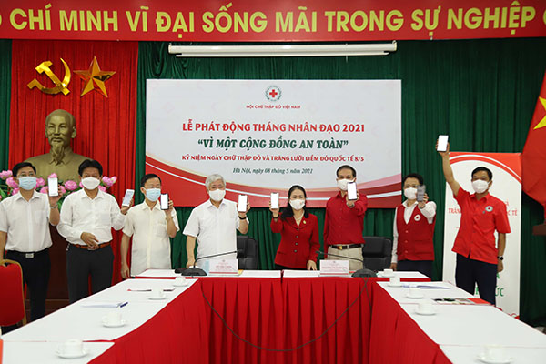 Phát động “Tháng Nhân đạo” năm 2021 - “Vì một cộng đồng an toàn” - Ảnh 1.