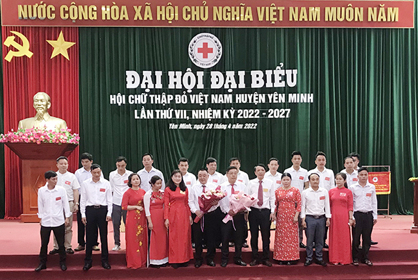 Hà Giang: Đại hội đại biểu Hội Chữ thập đỏ huyện Yên Minh lần thứ VII - Ảnh 1.