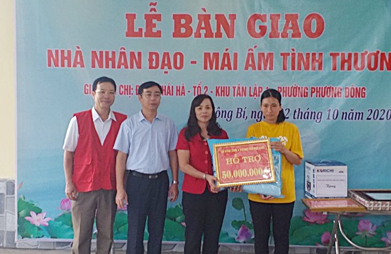  Uông Bí: Bàn giao nhà nhân đạo cho hộ nghèo 1